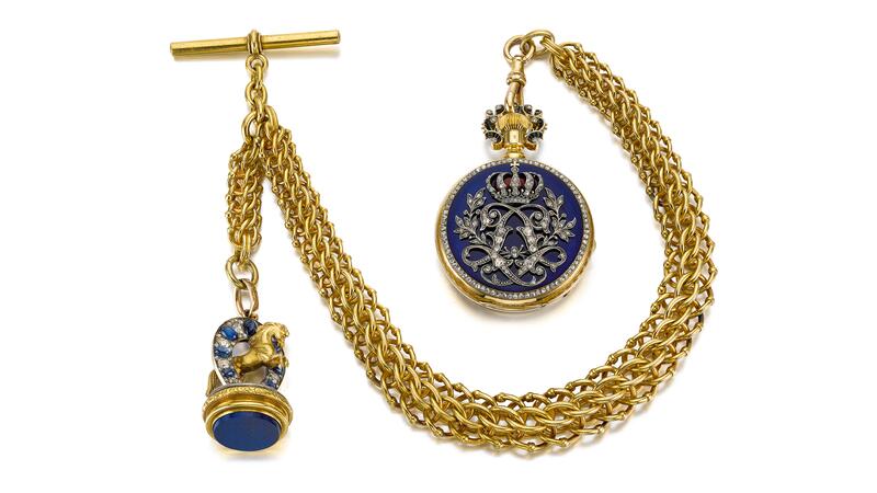 King Ludwig II of Bavaria pocket watch