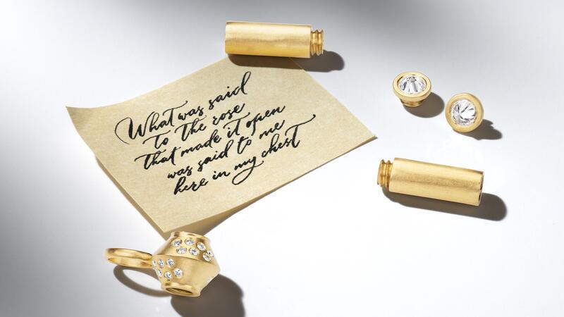 Ophelia Eve Scroll Toggle Pendant Washi Paper Scroll