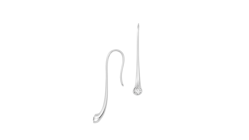 Chatham 14-karat white gold earrings with Chatham lab-grown diamonds ($1,150)