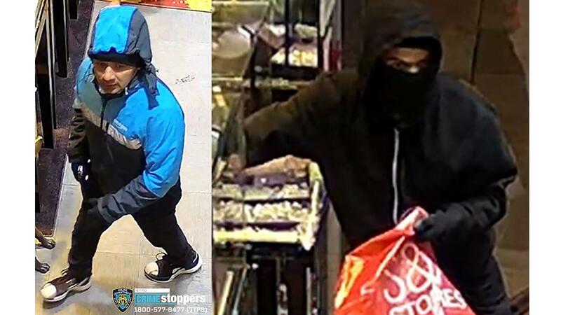 Police released these images of the initial two suspects last week.