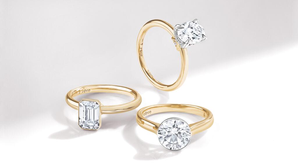 Helzberg Diamonds rêve lab-grown diamond rings