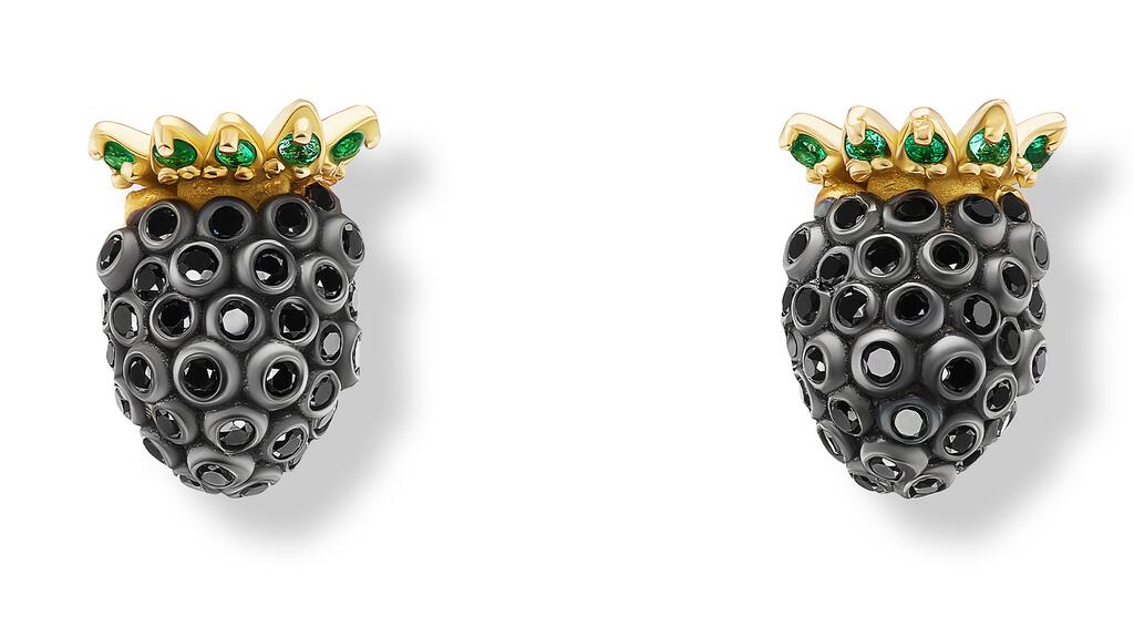 Brent Neale x Blackberry Farms Blackberry Earrings