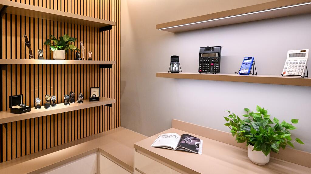 Casio Jersey City Headquarters Product Display