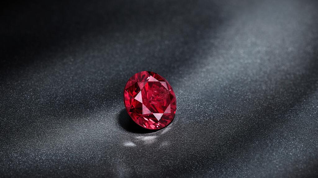 The Argyle Phoenix red diamond