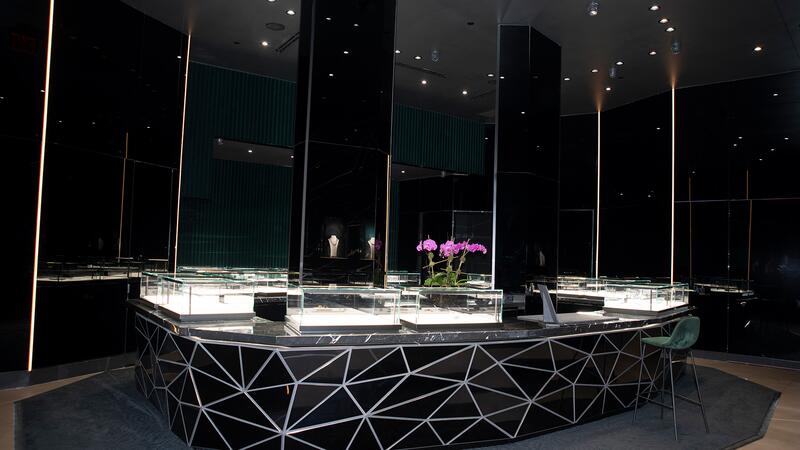 Alex Moss SoHo store interior