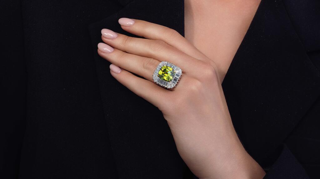 Oscar Heyman Sphene Ring