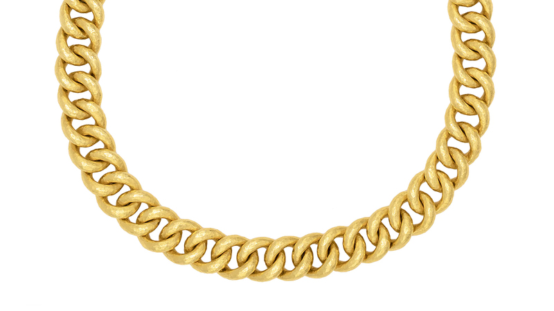 “Hoopla” 24-karat gold Cuban link chain ($37,500)