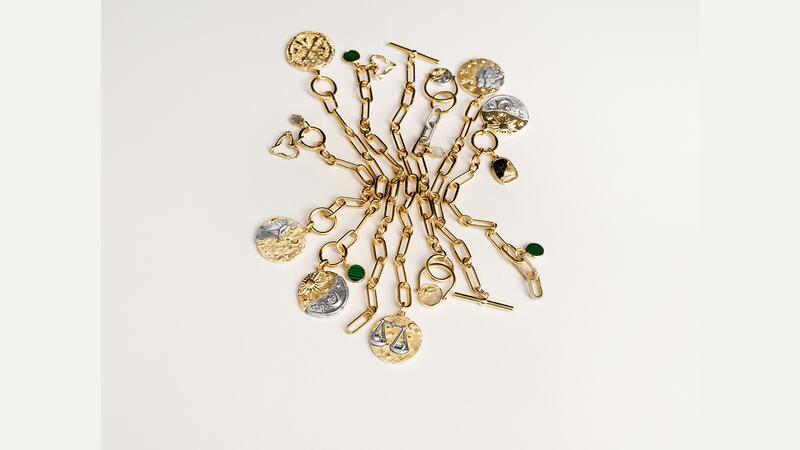 Pandora Talisman jewelry on chains