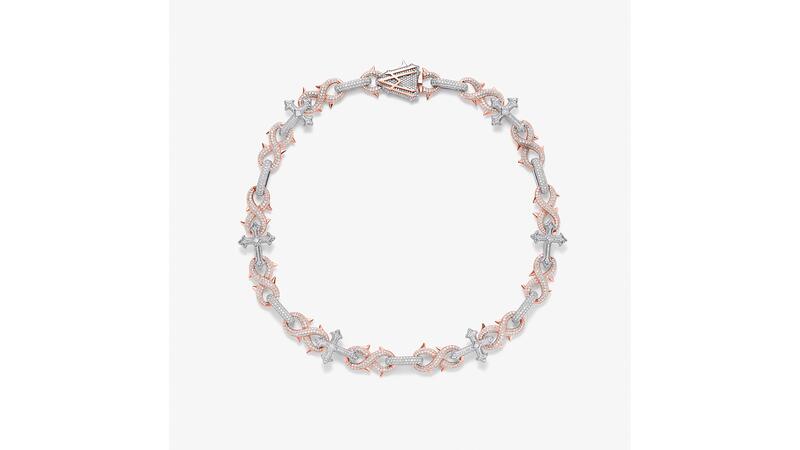 Alex Moss cross and thorns necklace
