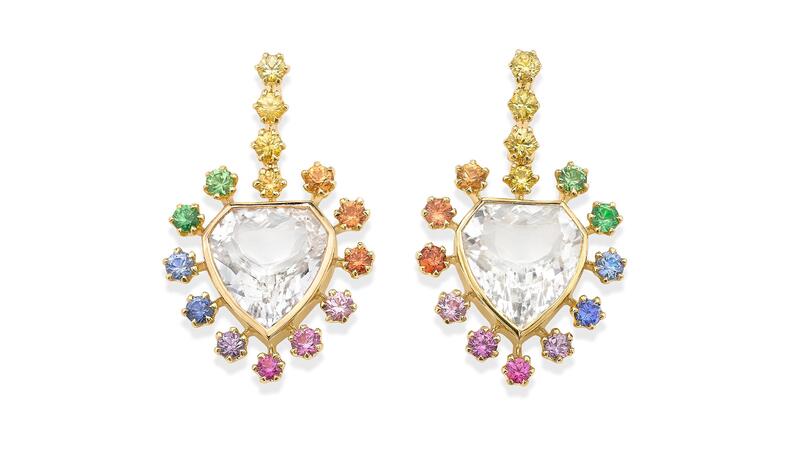 Robinson Pelham Mini Daystar Rainbow Earrings