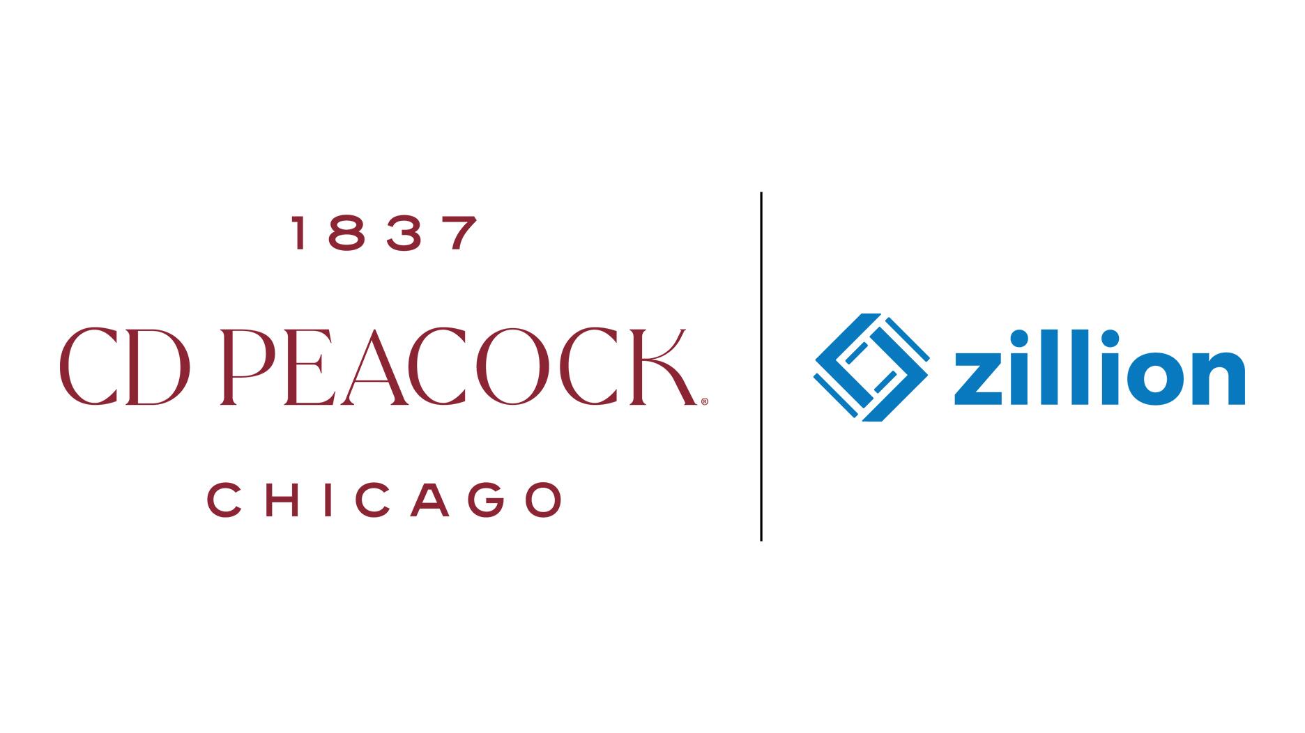 CD Peacock and Zillion logo