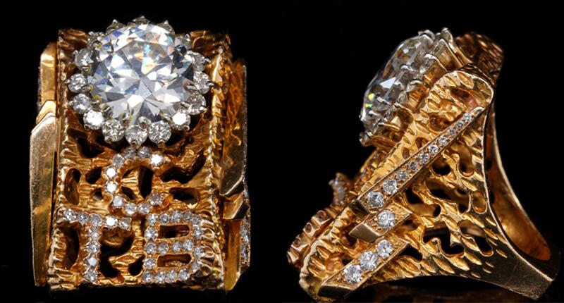 Uitbarsten havik vandaag Elvis TCB Ring Takes in More Than $400K at Auction | National Jeweler