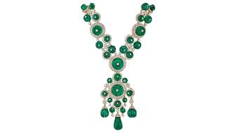 Van Cleef & Arpels 1971 Emerald and Diamond Necklace