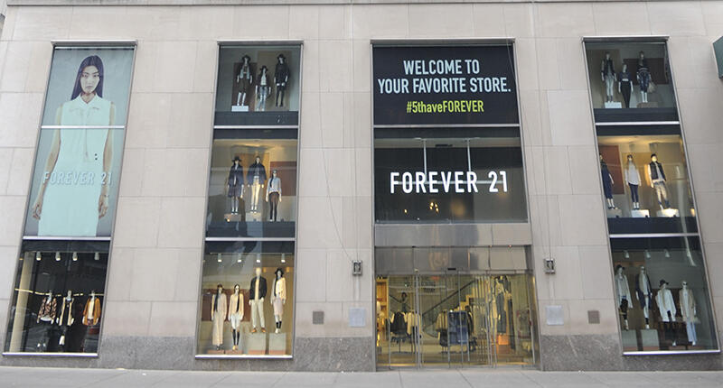 Forever 21 Files for Bankruptcy, May Close Up to 350 Stores | National ...