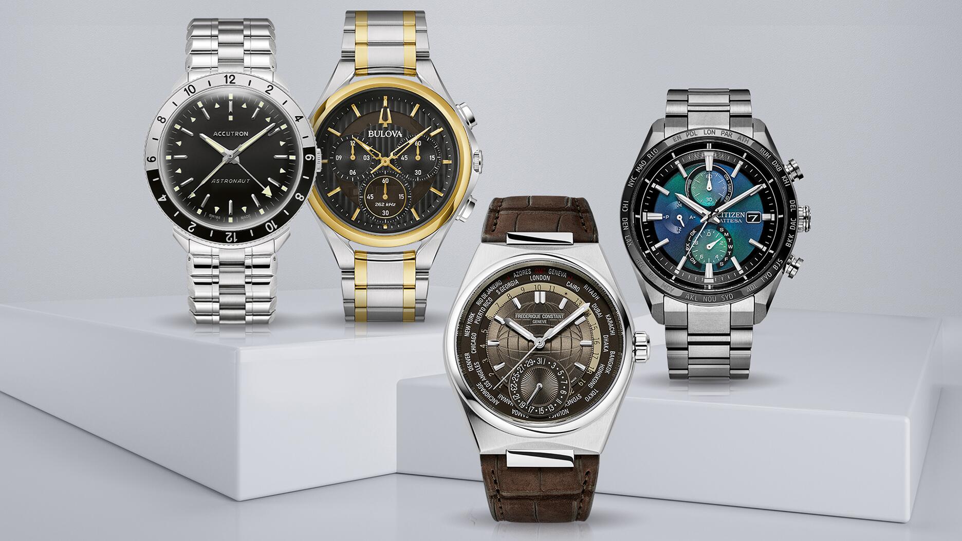 A selection of Citizen Watch America watches