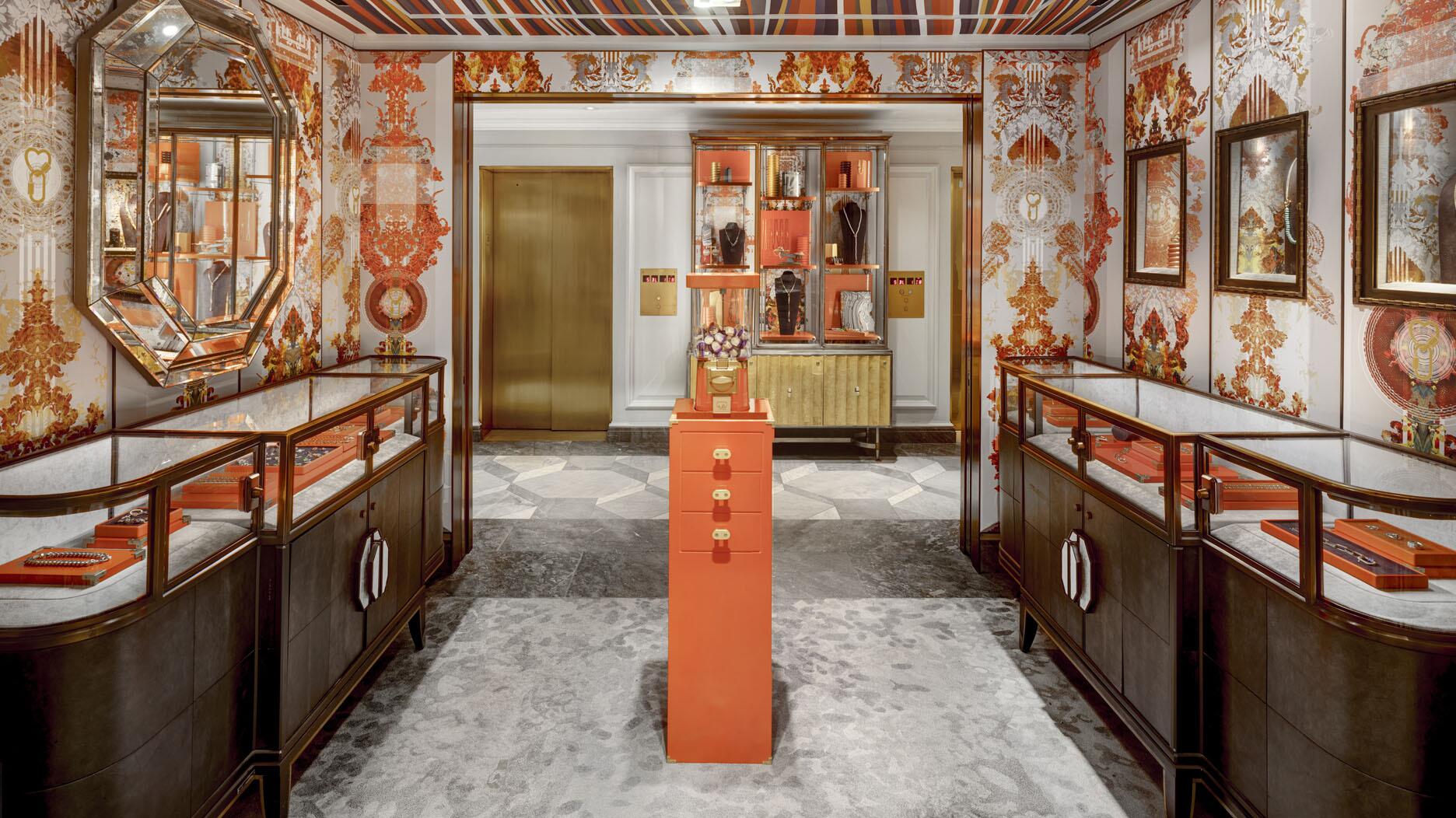 Out & About: The Designer With a Gumball Machine at Bergdorf 
