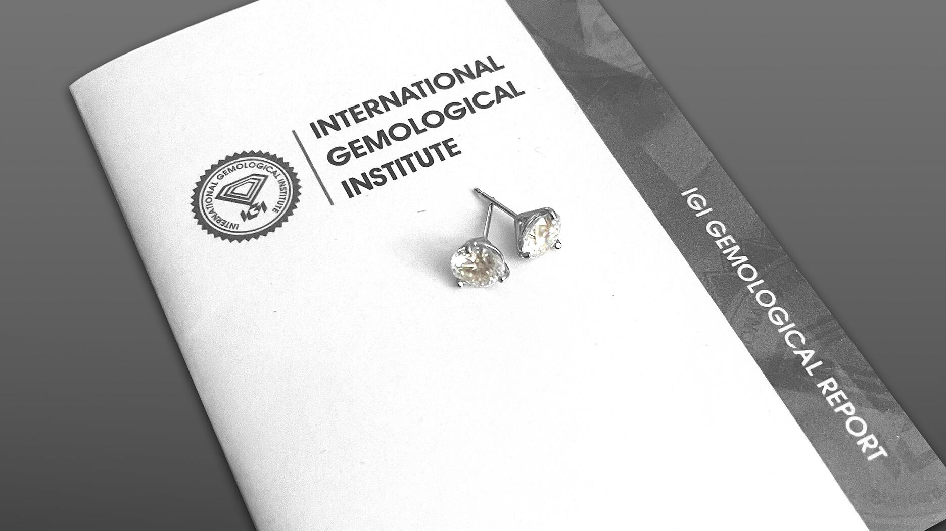 IGI Now Issuing Reports for Moissanite From Roseco