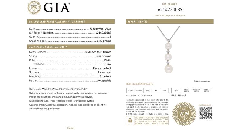 GIA Debuts Cultured Pearl Classification Report