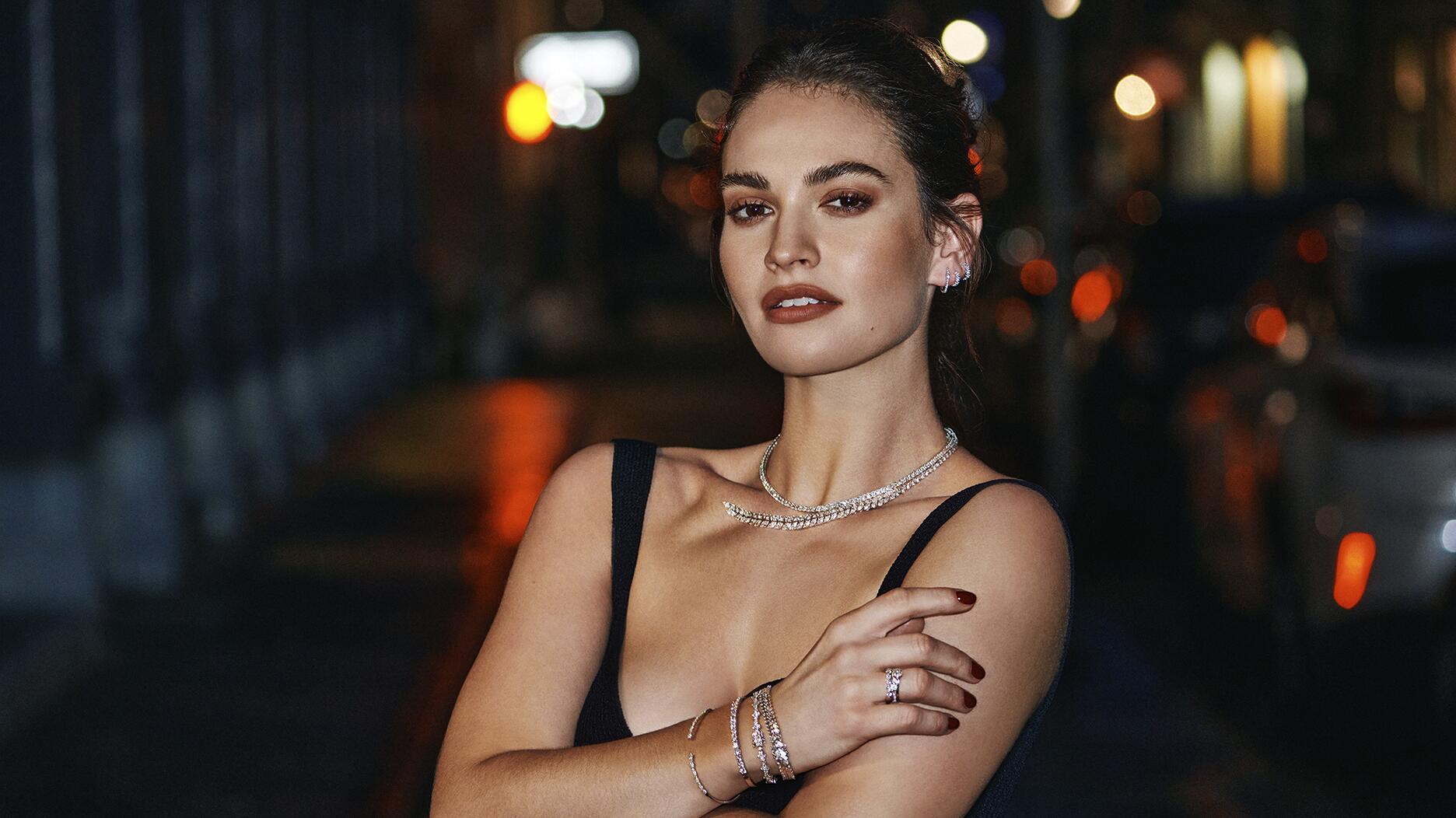 Natural Diamond Council's Latest Campaign With Lily James Is Here