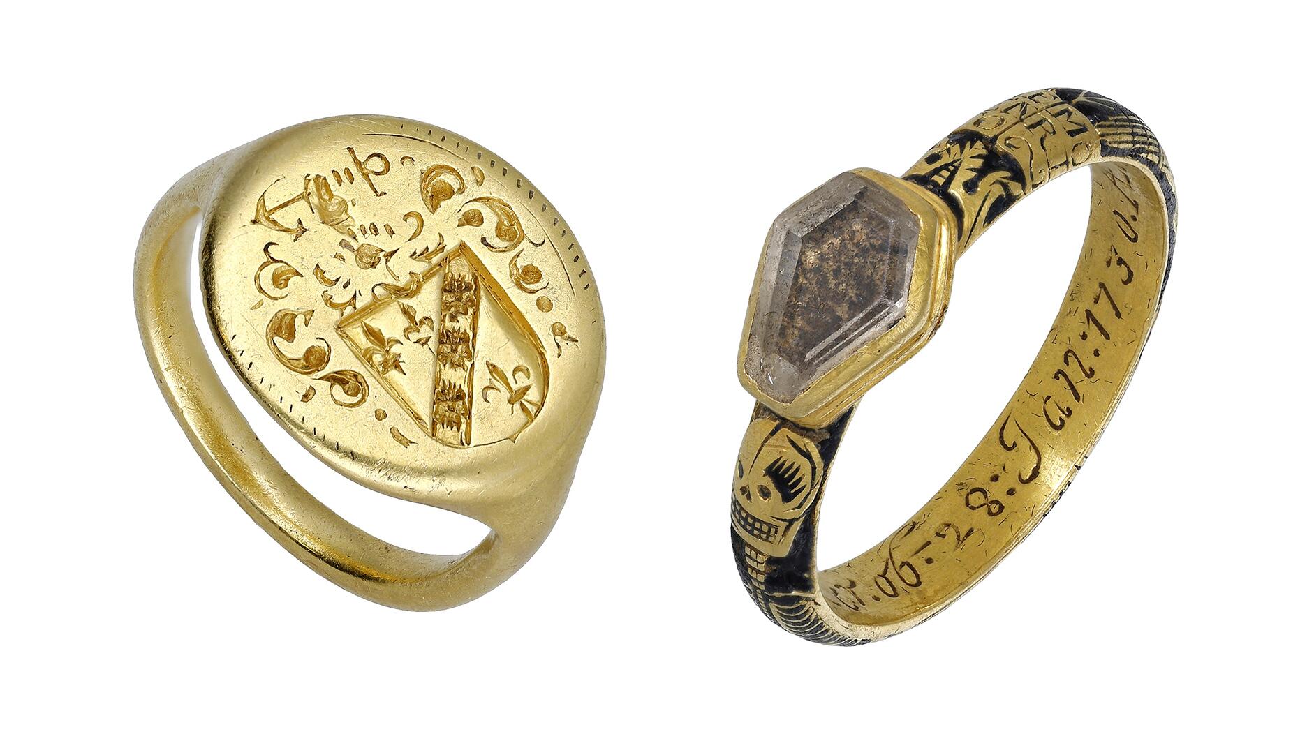 Antique Rings Discovered by Retirees Perform Well at Auction