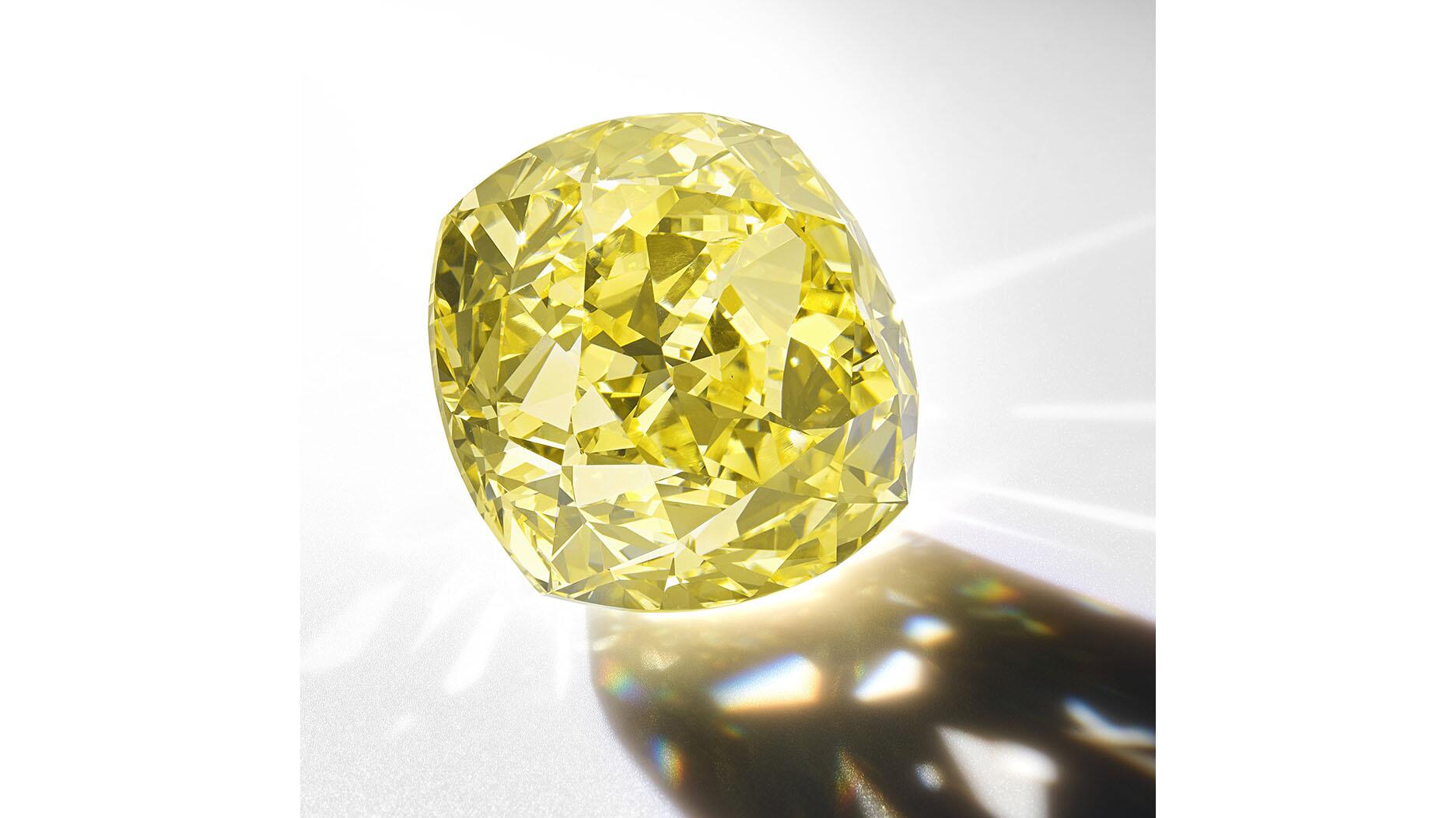 133 carat yellow diamond