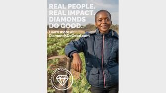 Diamonds Do Good Real People Real Impact campaign film 