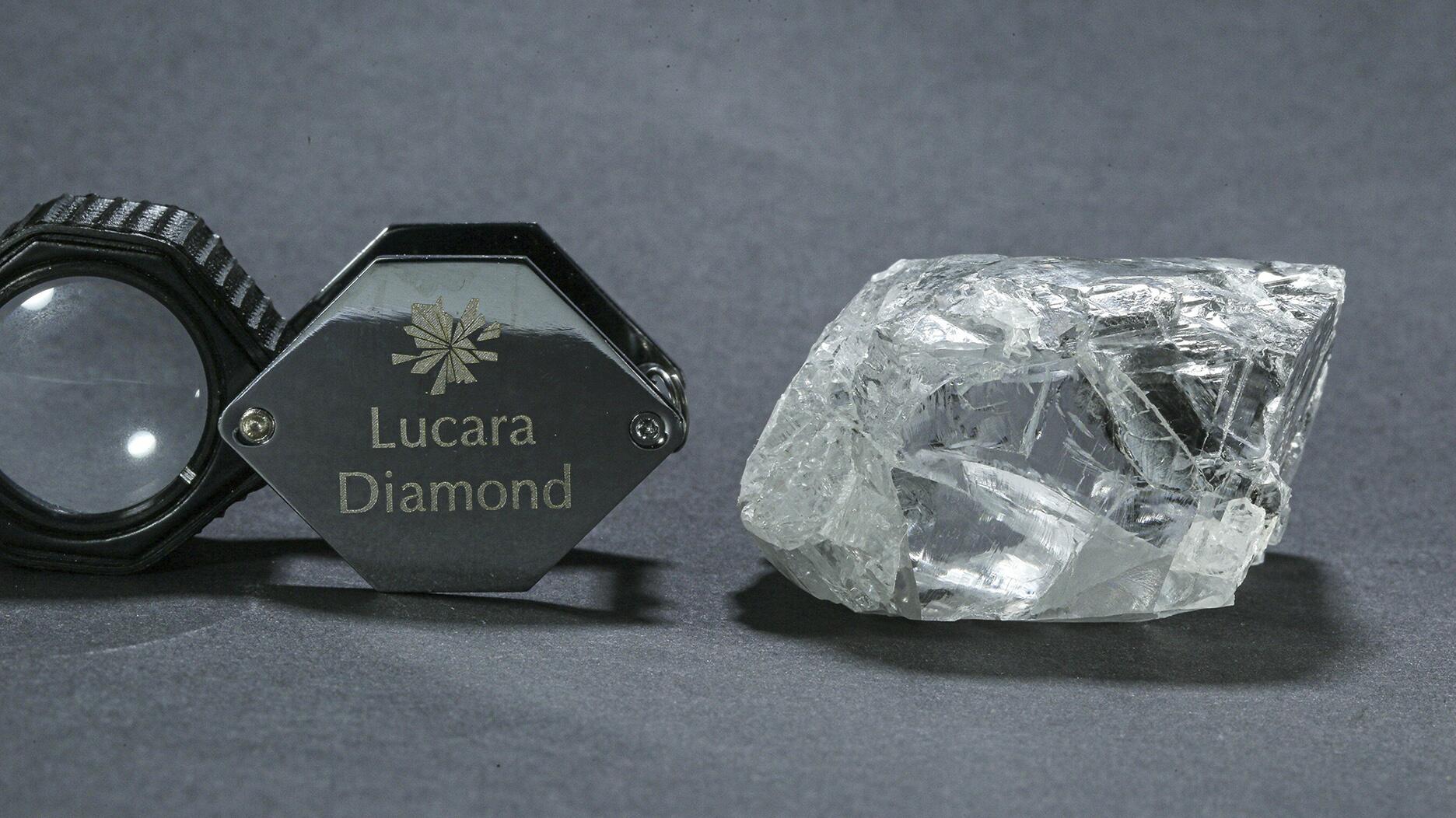 Louis Vuitton 549-Carat Diamond Details