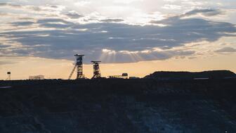 View of De Beers’ Venetia mine South Africa