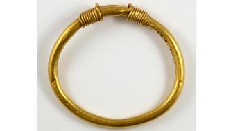 Gold Roman Bracelet from the British Museum  