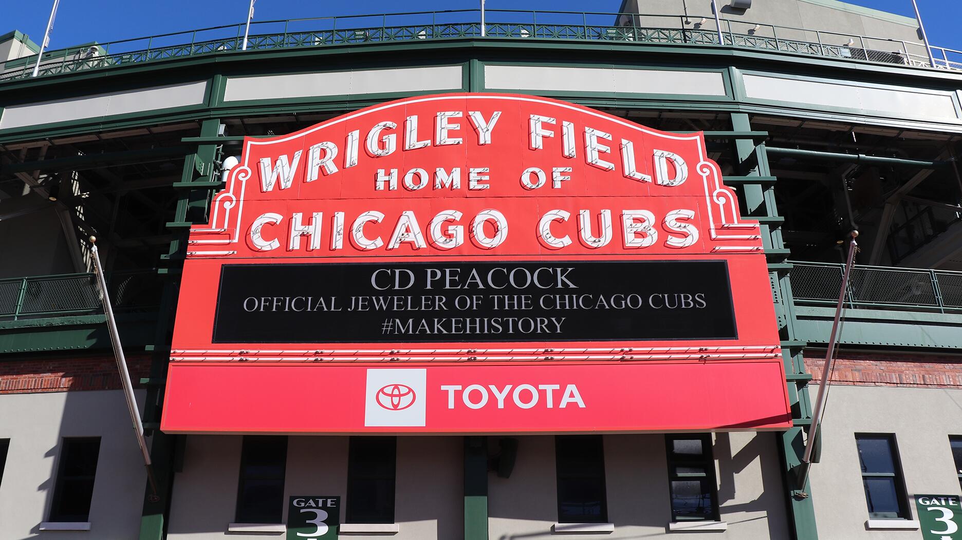 C.D. Peacock Named Official Jeweler of Chicago Cubs