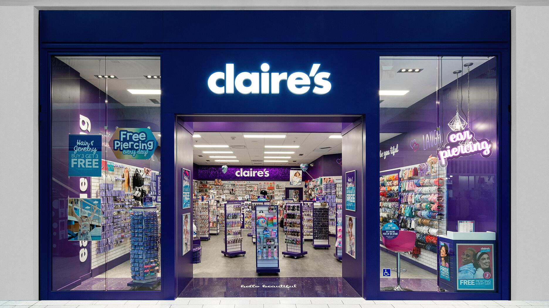 Claire's launches in-store partnership with Kohl's