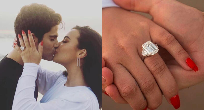Temmen hetzelfde leider This Popstar's Massive Engagement Ring Shows Classic Styles Are Trending |  National Jeweler