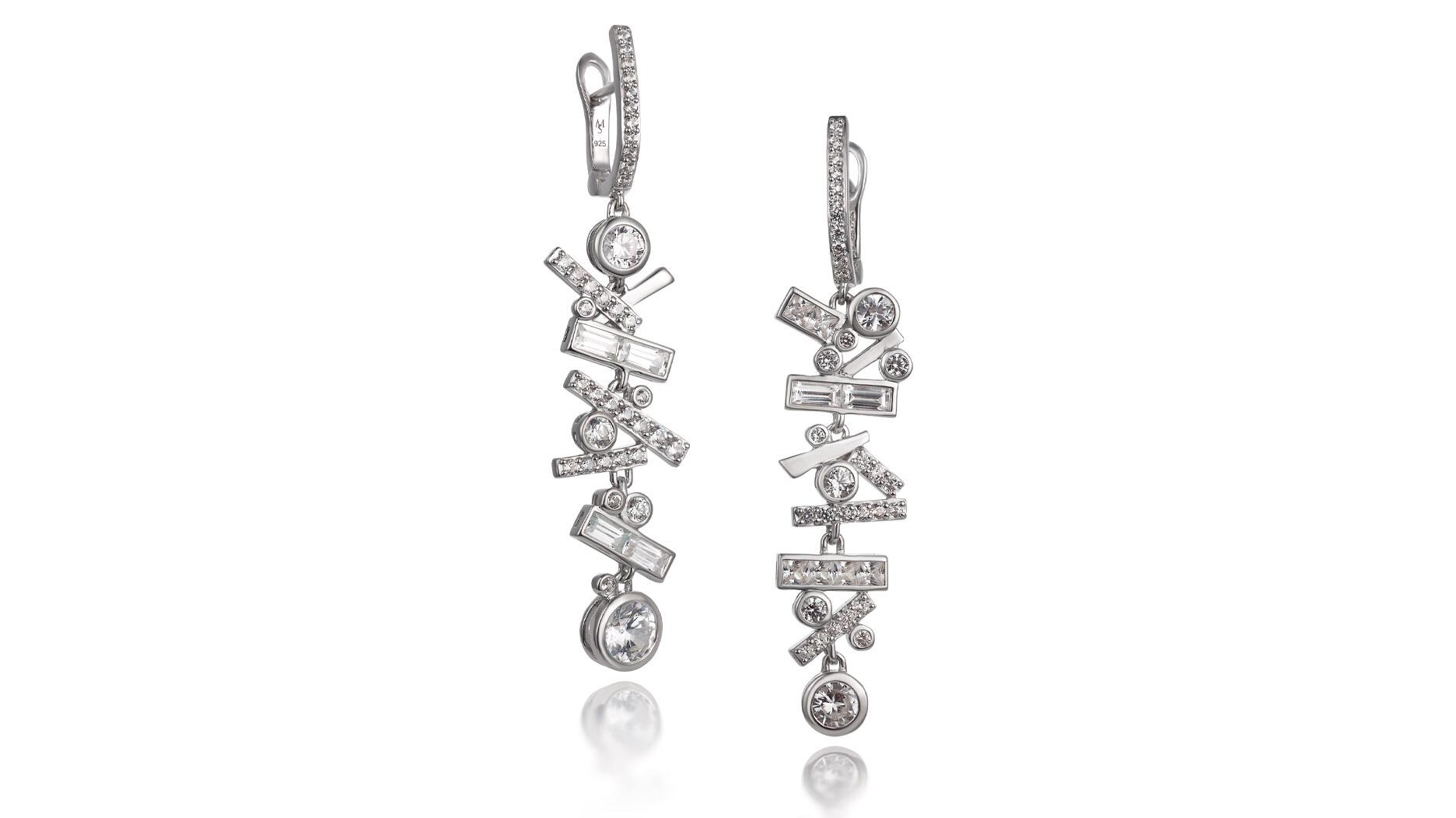 Martha Seeley diamond earrings