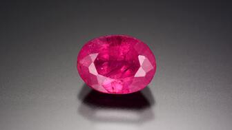 Lead Glass-Filled Lab-Grown Ruby Submitted to GIA
