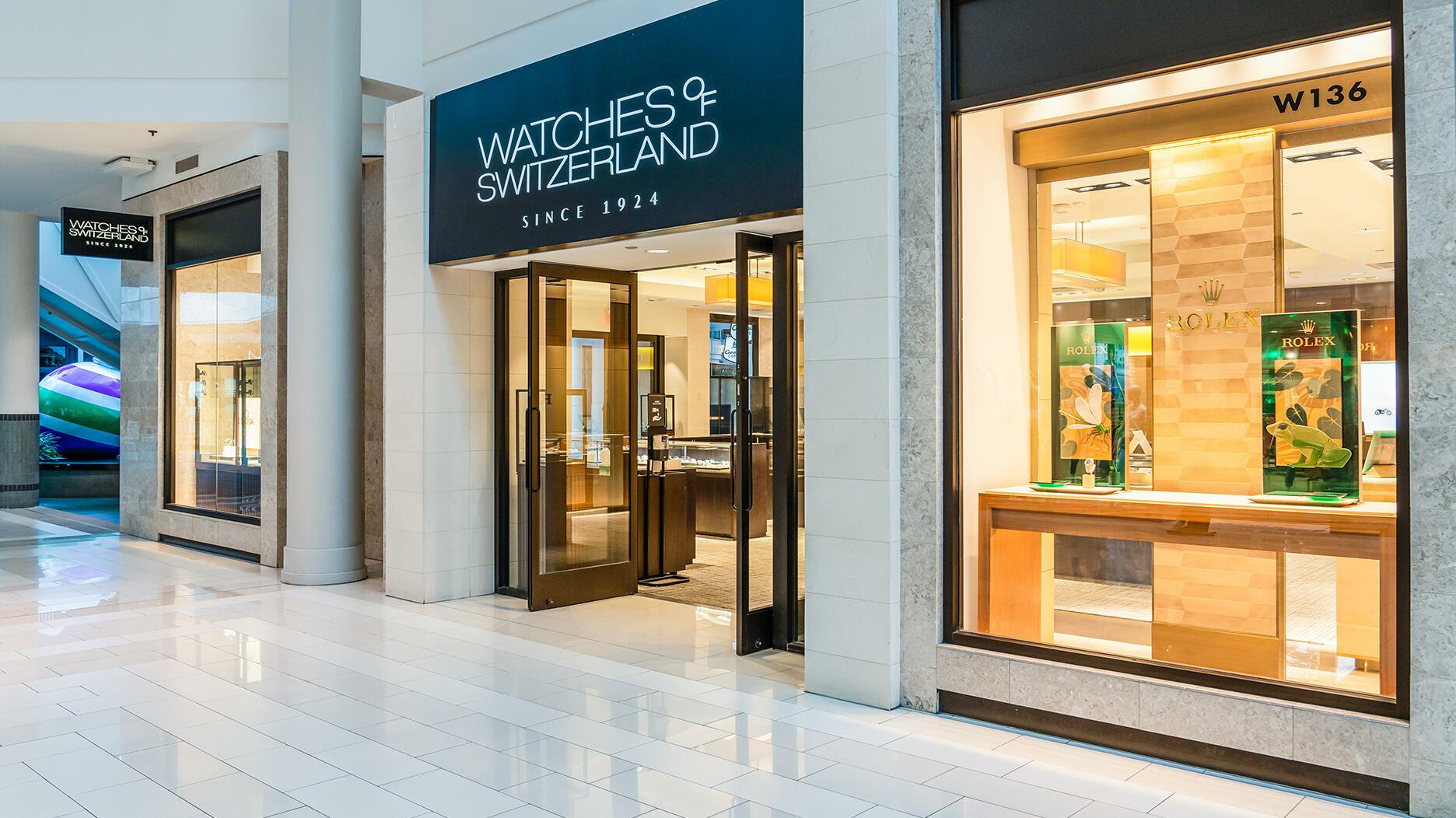 Watches of Switzerland store in the Mall of America