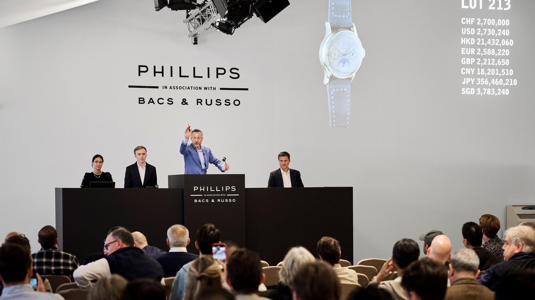 Phillips’ Geneva Watch Auction Was a White Glove Sale National Jeweler