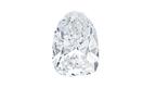 127-carat Type IIa pear brilliant-cut Light of Peace diamond