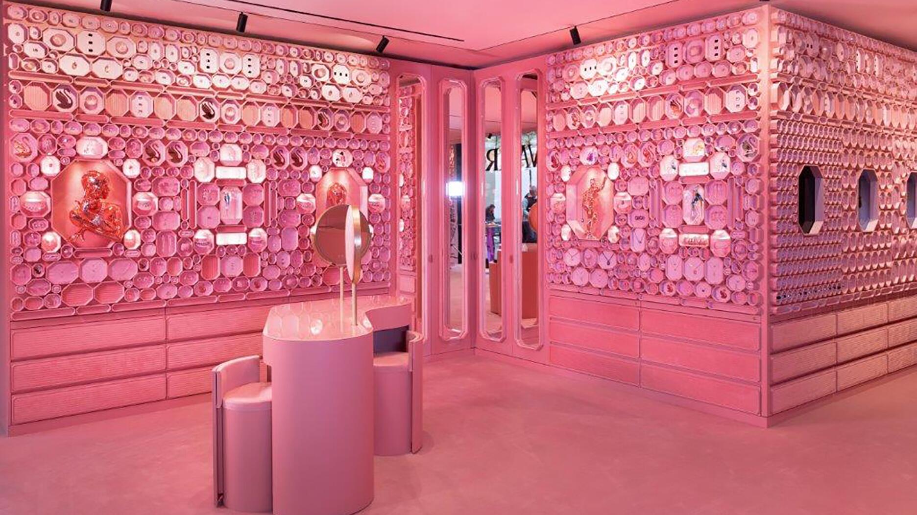 Louis Vuitton  Pink Squirrel Design