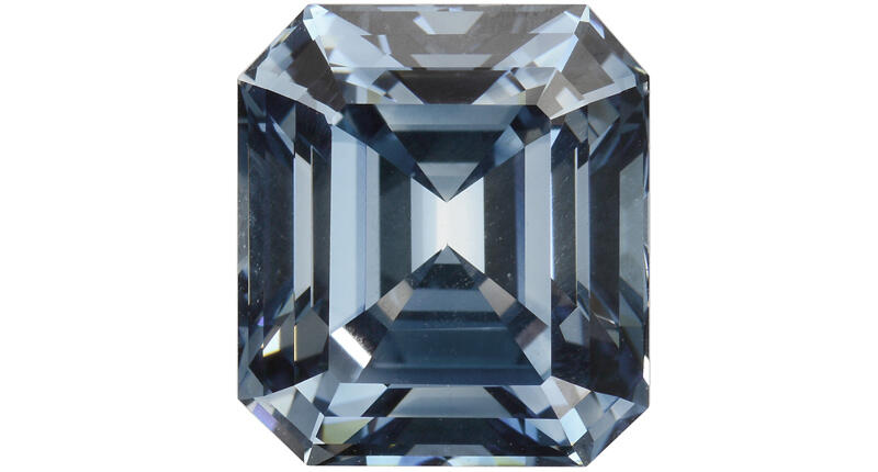 5-Carat Lab-Grown Blue Diamond Graded by GIA