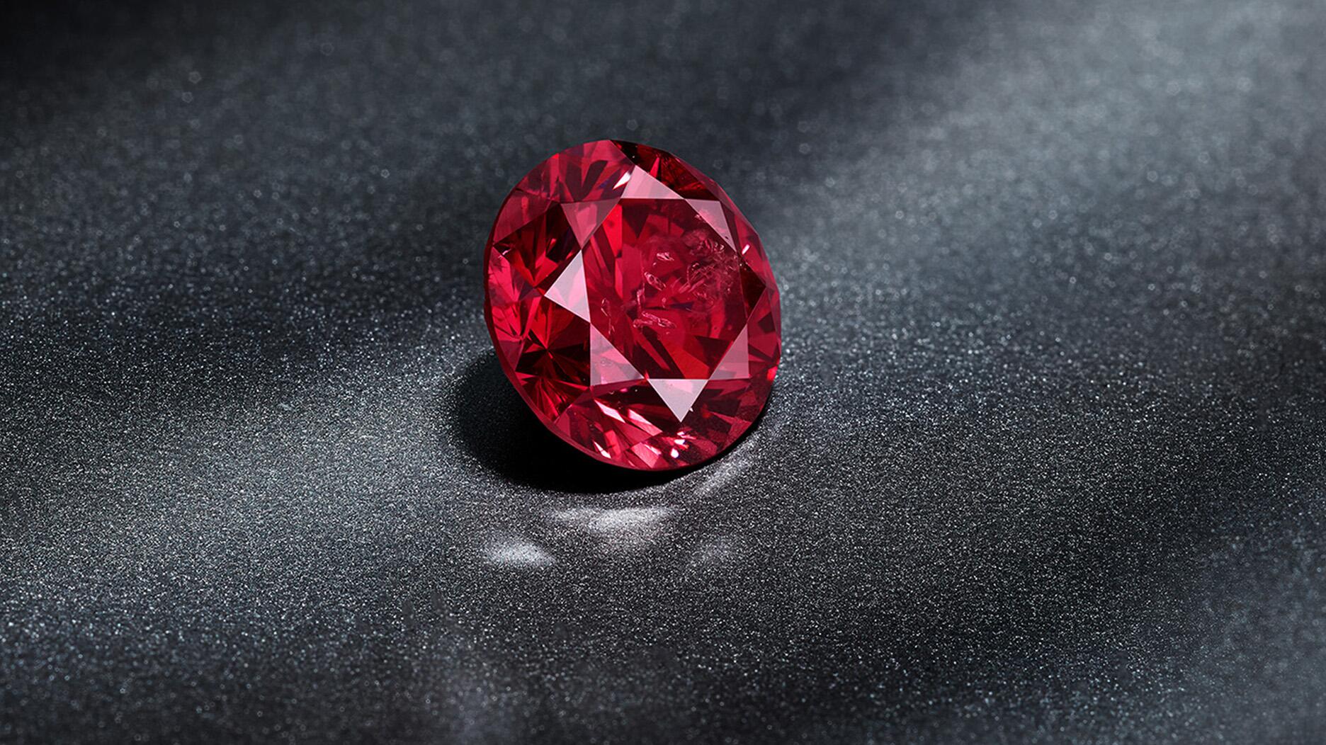 The Argyle Phoenix red diamond