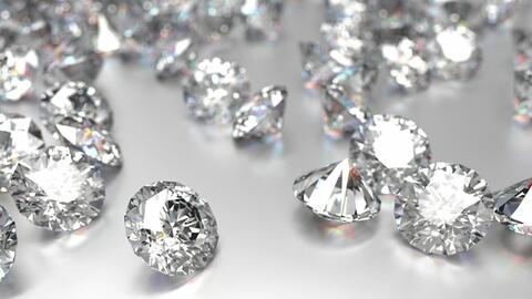 Stock image of diamonds   